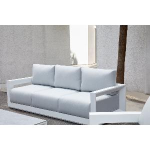 Sofa 3 plazas Onix. Blanco