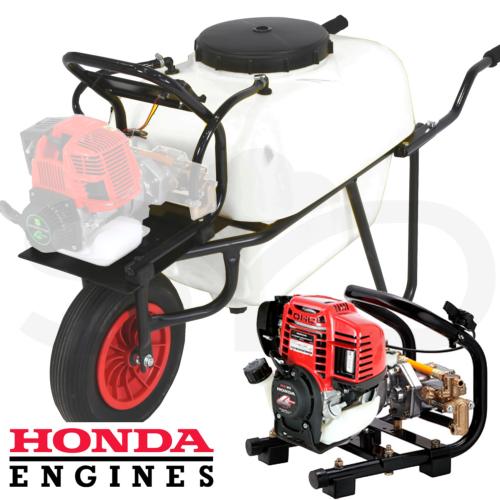 Carretilla fumigadora 100L. Motor HONDA GX35