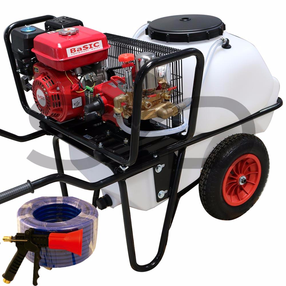 Carretilla sulfatadora 100L. Motor 4T 40bar 22L