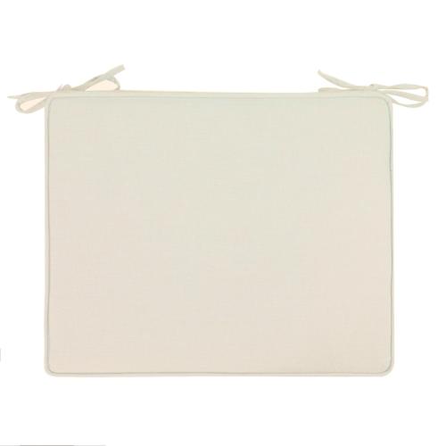 Cojín de asiento 45x36x5 cm color beige