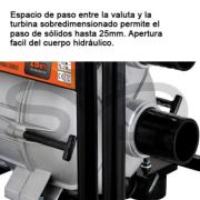 Motobomba Aguas Sucias  GUADALQUIVIR- 66.000 L/h