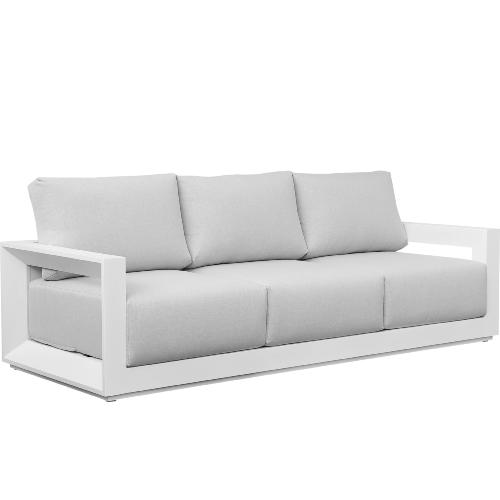 Sofa 3 plazas Onix. Blanco