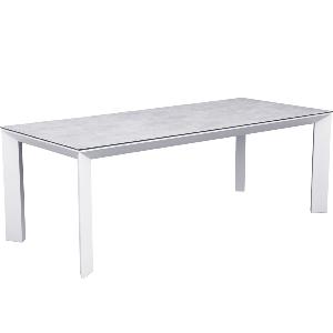 Mesa comedor Onix. Blanca