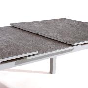 Mesa extensible de aluminio Luarca