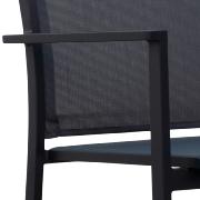 Silla con brazos Aluminio Palma