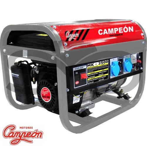 Generador Monofásico Campeón MK-2500. 2000W