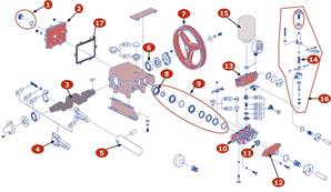 KIT JUNTAS Y COLLARINES TF100 - Fig. 9