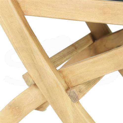 Silla plegable madera de Teca "Edson"