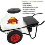 Carretilla fumigadora 100L Motor eléctrico.