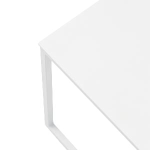 Mesa Auxiliar aluminio exterior Luarca Blanca